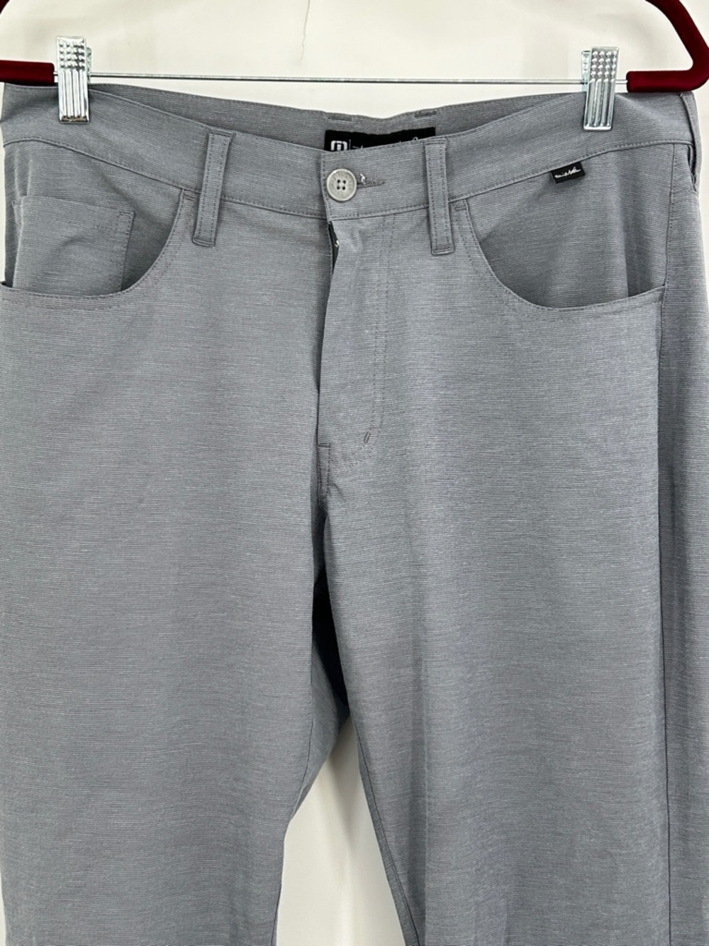 Travis Mathew Men's Open to Close 2.0 Golf Pants Light Gray Size - Picture 2 of 7